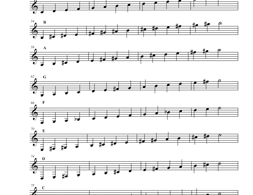 Trumpet Trumpet in Octaves Study One